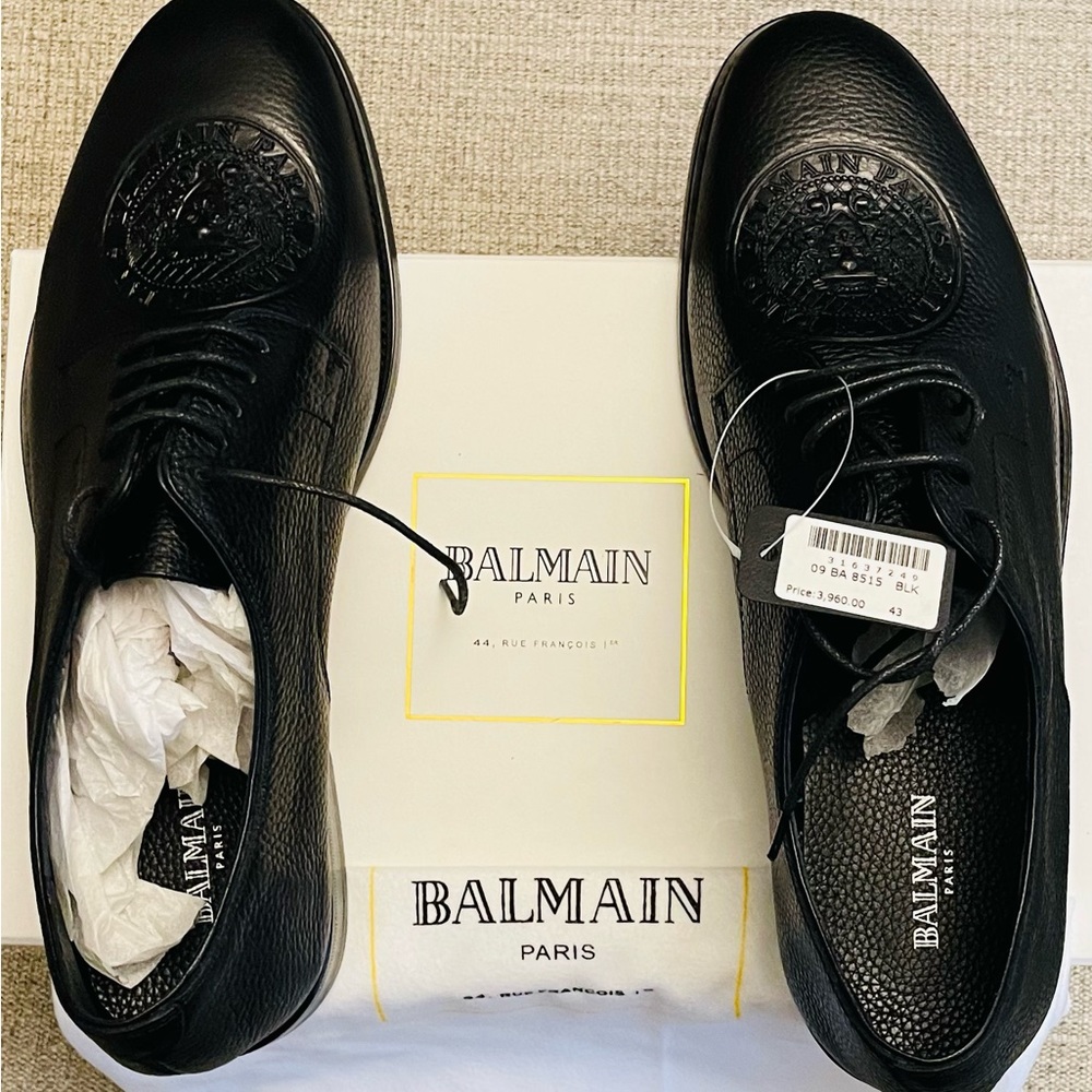Balmain Derby Shoes Size 43/ US 10